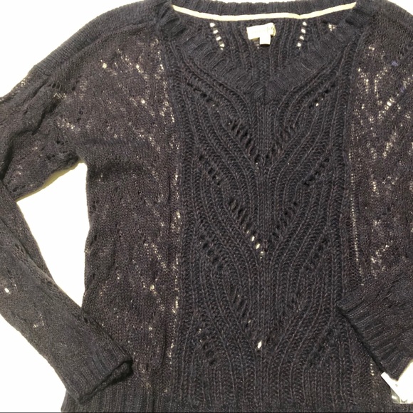Maison Jules open knit sweater - Picture 1 of 4
